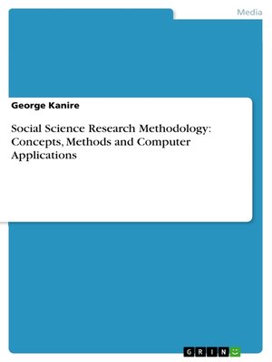 cover image of Social Science Research Methodology